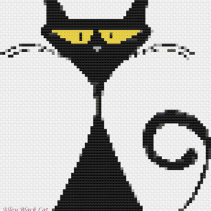 Alley Black Cat