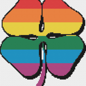 Rainbow Shamrock