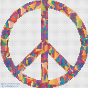 Prismatic Peace Sign