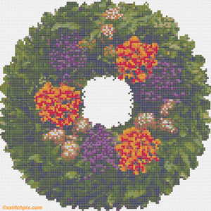 Christmas Wreath with Berries