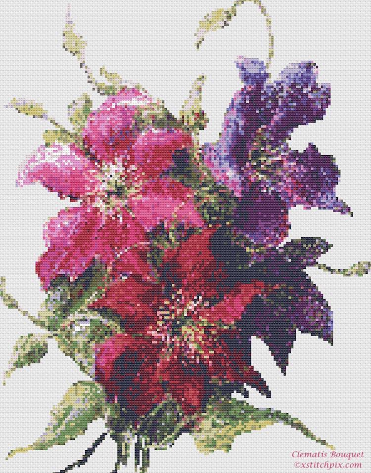 Clematis Bouquet