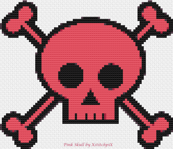 Pink Skull
