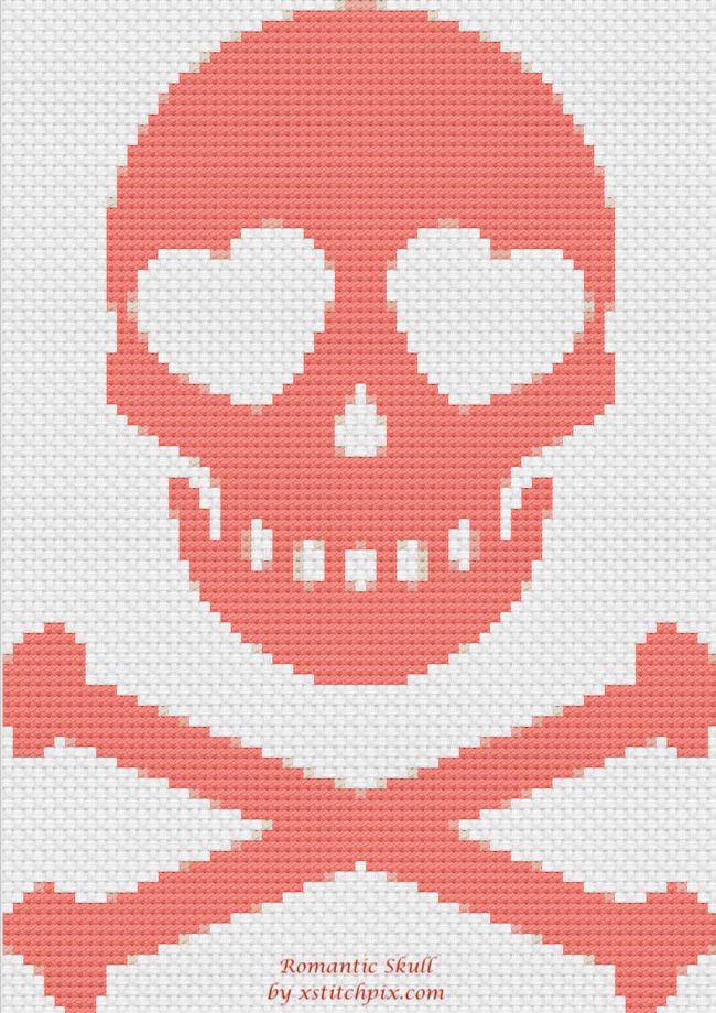 Romantic Skull